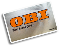OBI Biber Bonus Card OBI Biber Bonus Card
