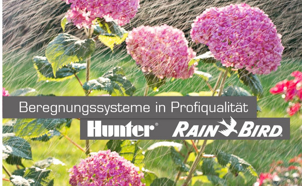 Beregnungssysteme in Profiqualität Plakat