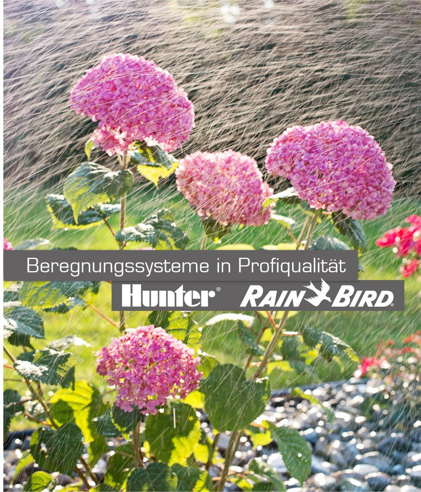 Beregnungssysteme in Profiqualität Plakat