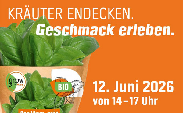 Ankündigung Kräuterverkostung Kräuter entdecken