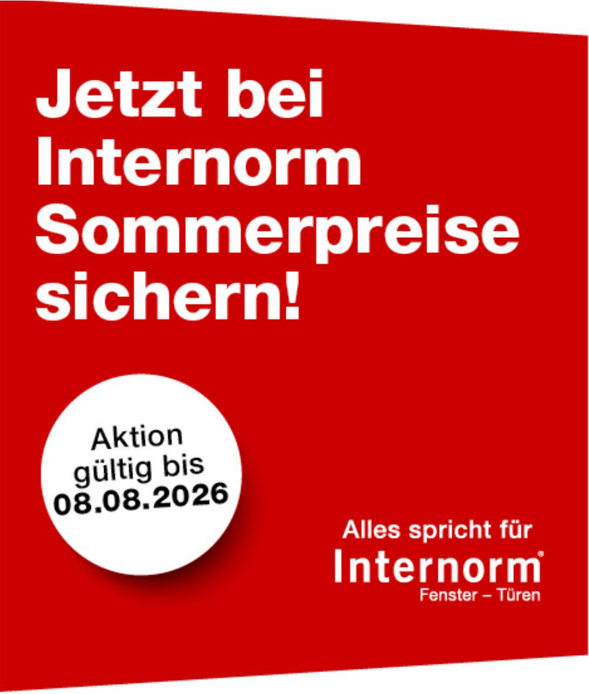 INTERNORM Sommerpreise INTERNORM Sommerpreise