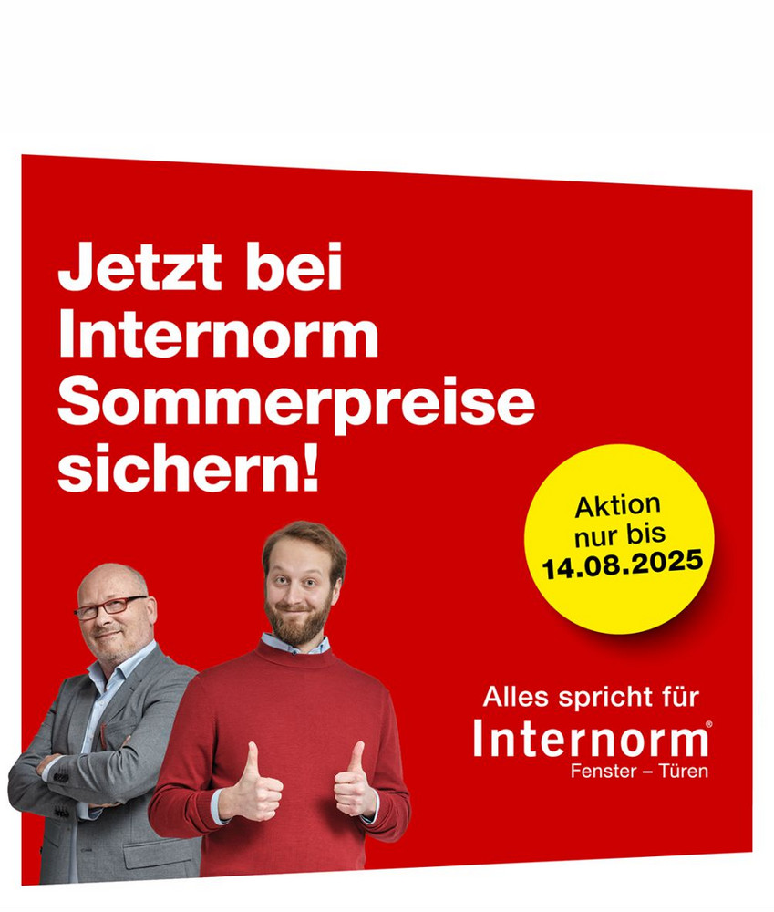 Internorm Sommerpreise