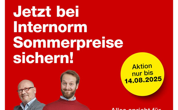 Internorm Sommerpreise