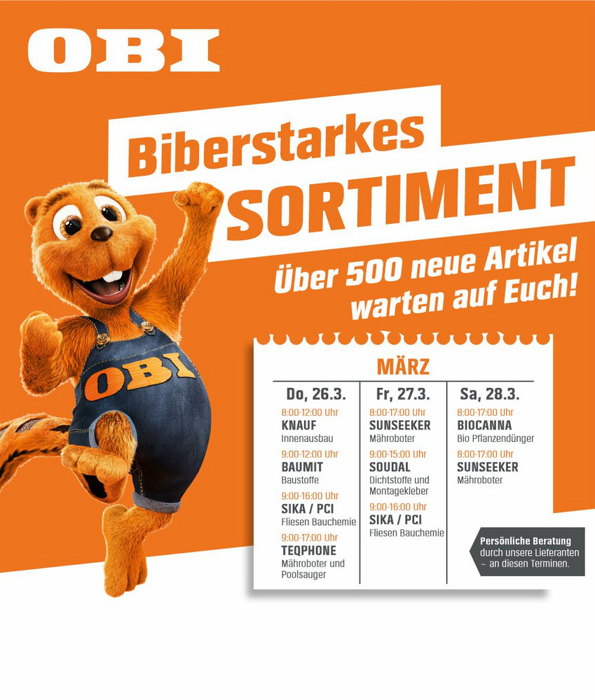 Sortimentserweiterung OBI B.D.-Altenburg