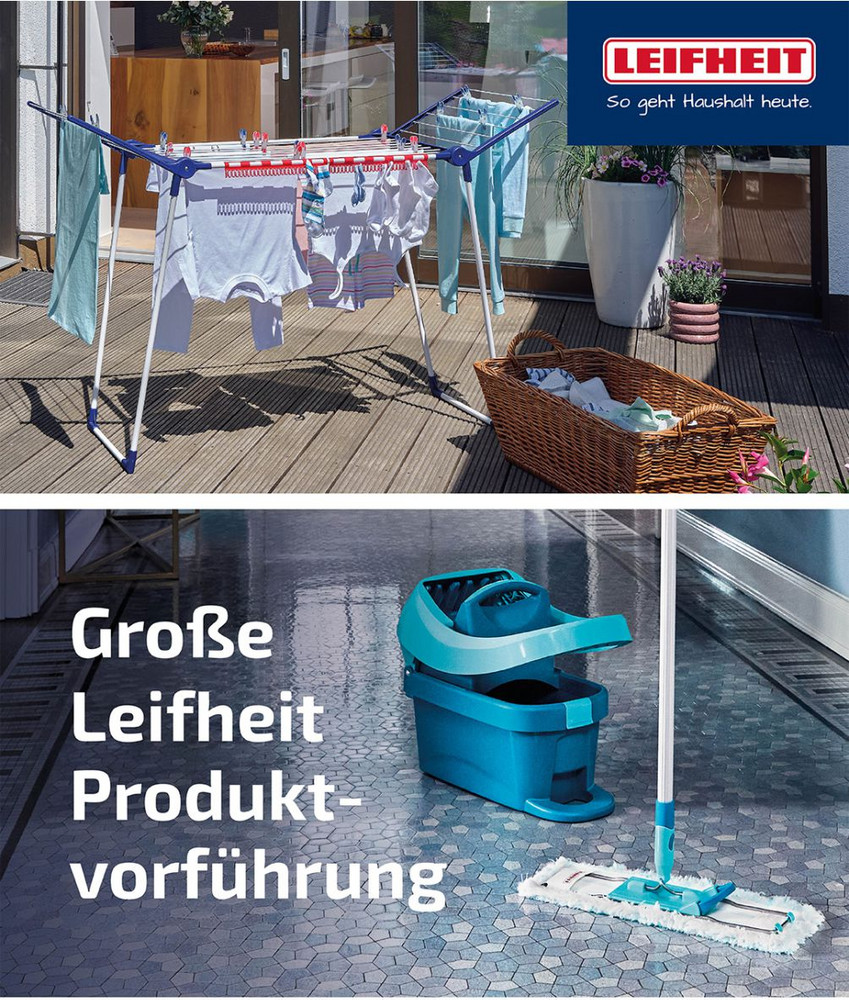 Leifheit Produktvorführung