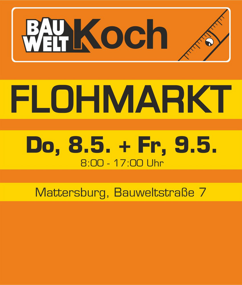 Ankündigung Flohmarkt