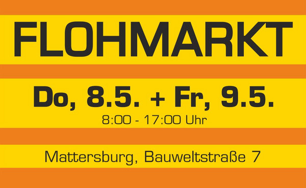 Ankündigung Flohmarkt