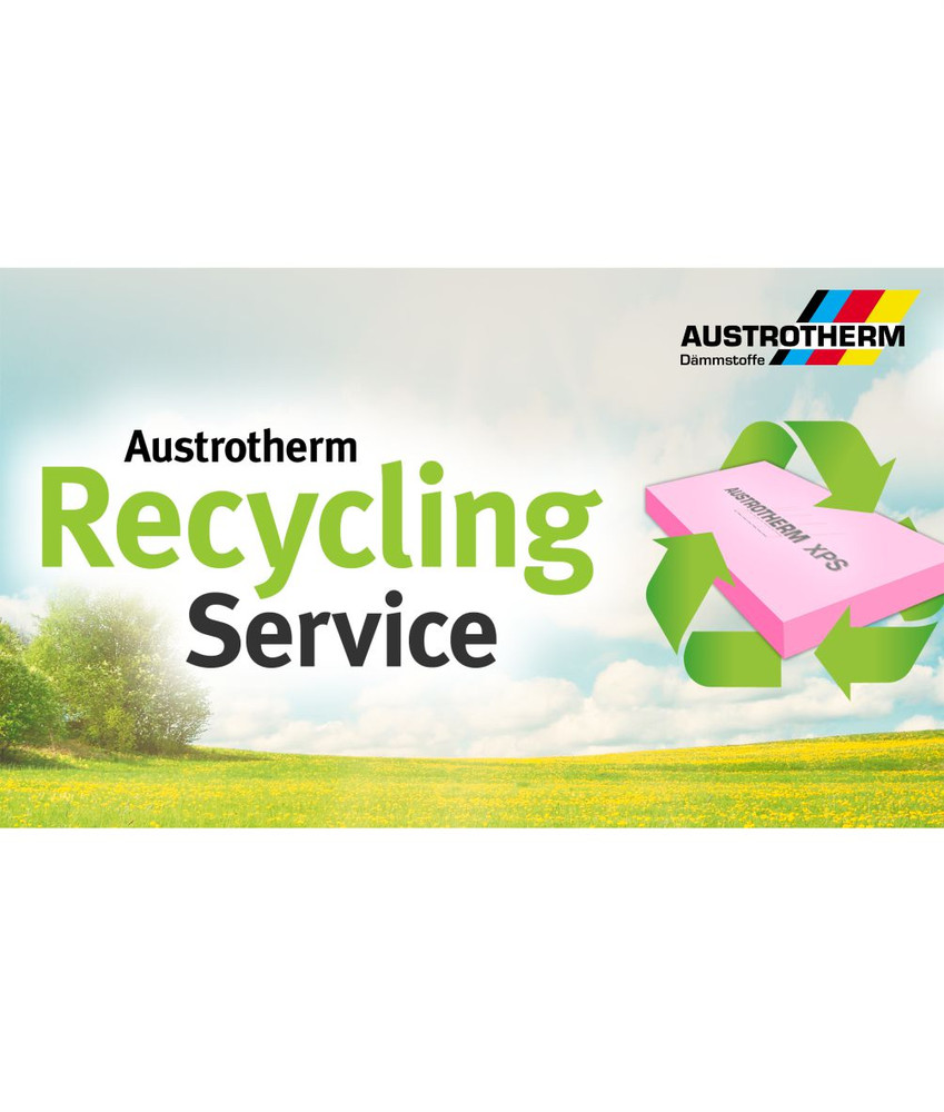 Austrotherm Recycling Service Plakat